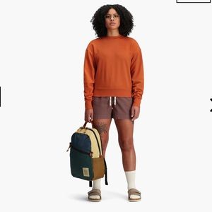 Topo Designs Dirt Crewneck Sweatshirt XS like new